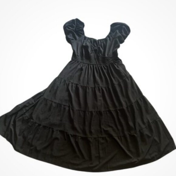 Altar'd State Dresses & Skirts - Altar'd State Arula Black Maxi Dress – Plus Size 1X – Flowy & Flattering